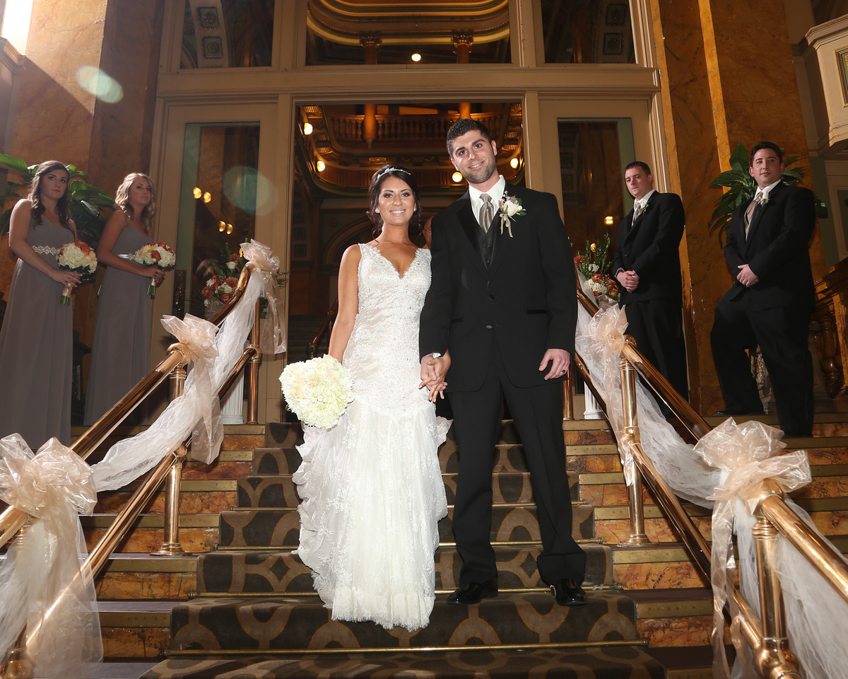 Pittsburgh wedding DJ ceremony at the Grand Concourse